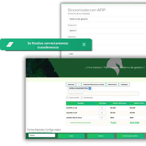 Imagen relacionada a facturación